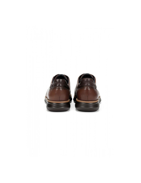 FLUCHOS - Zapato piel marron - F1351