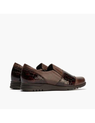 pitillos - zapato piel marron combinado - 20003