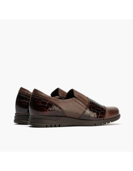 pitillos - zapato piel marron combinado - 20003