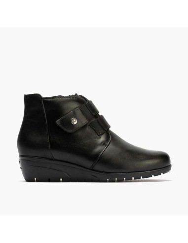 pitillos - botin velcro negro - 20032