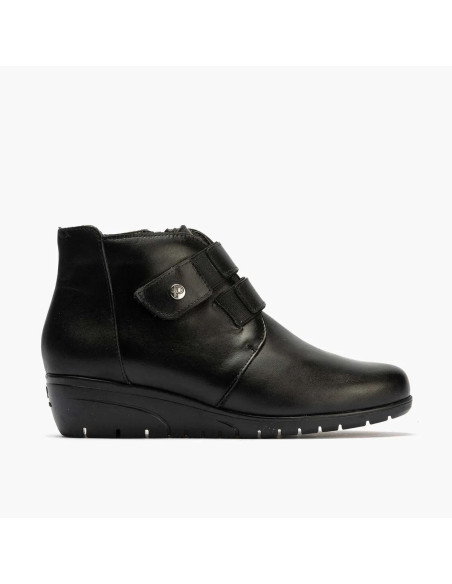 pitillos - botin velcro negro - 20032