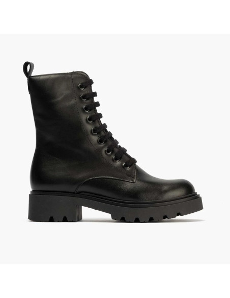 pitillos - bota piel negro - 10106
