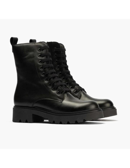 pitillos - bota piel negro - 10106