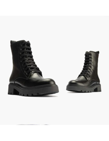 pitillos - bota piel negro - 10106