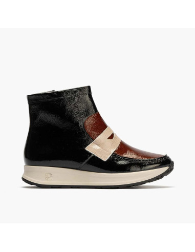 pitillos - botin antifaz combinado negro - 10203