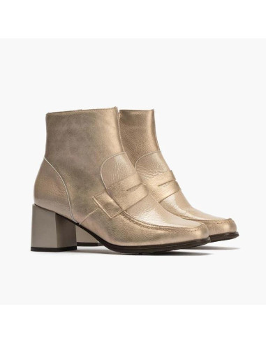 PITILLOS - Botin piel piedra antifaz - 10132