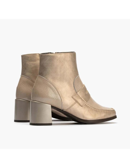 PITILLOS - Botin piel piedra antifaz - 10132