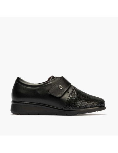 pitillos - Zapato velcro negro - 10010
