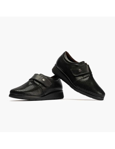 pitillos - Zapato velcro negro - 10010