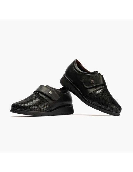 pitillos - Zapato velcro negro - 10010