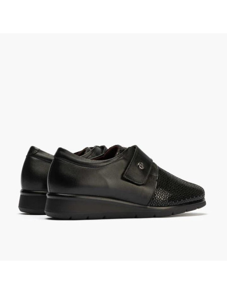 pitillos - Zapato velcro negro - 10010