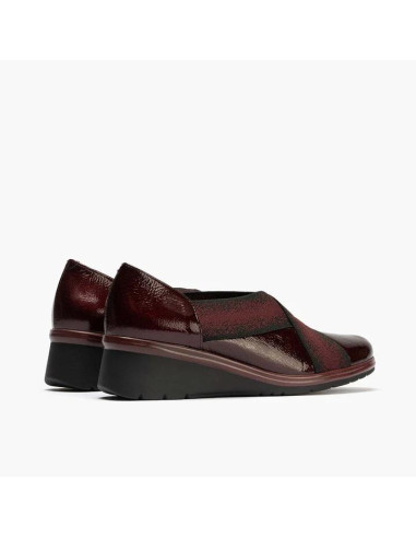 pitillos - zapato eslasticos burdeos - 10032