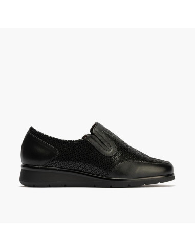pitillos - mocasin lycra negro - 10011