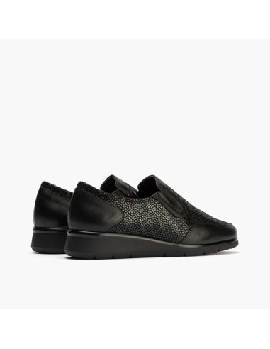 pitillos - mocasin lycra negro - 10011