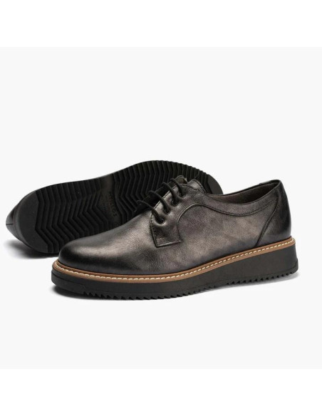 pitillos - zapato cordon antracita - 10073