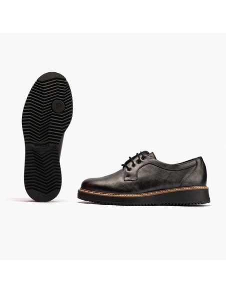 pitillos - zapato cordon antracita - 10073