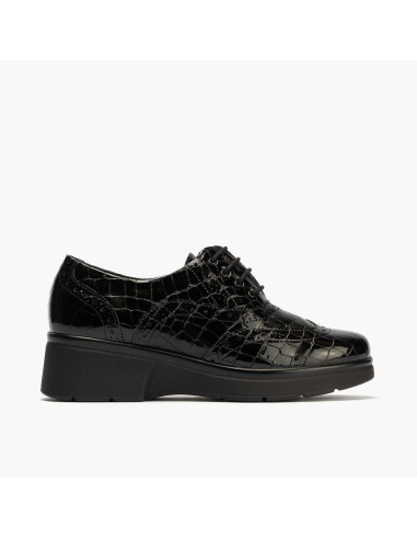pitillos - Oxford combinado negro - 10054