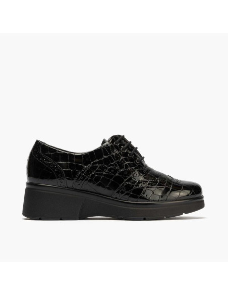 pitillos - Oxford combinado negro - 10054