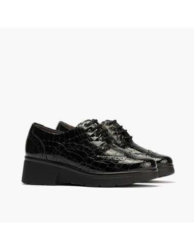 pitillos - Oxford combinado negro - 10054