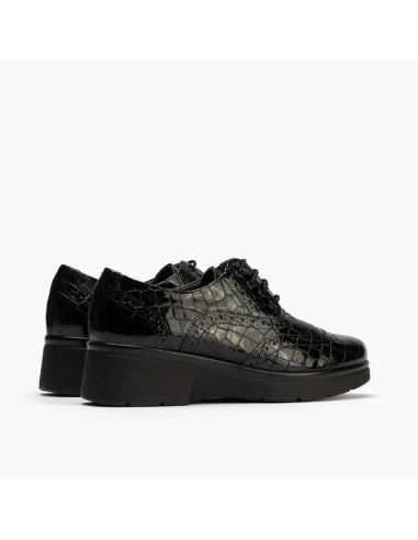 pitillos - Oxford combinado negro - 10054