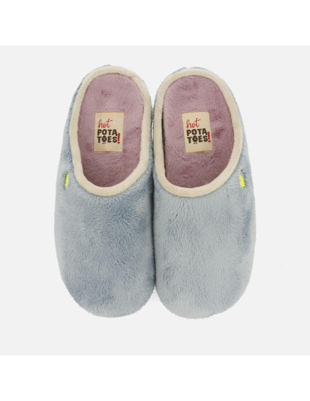 HOT POTATOES - Zapatilla casa azul - 73157