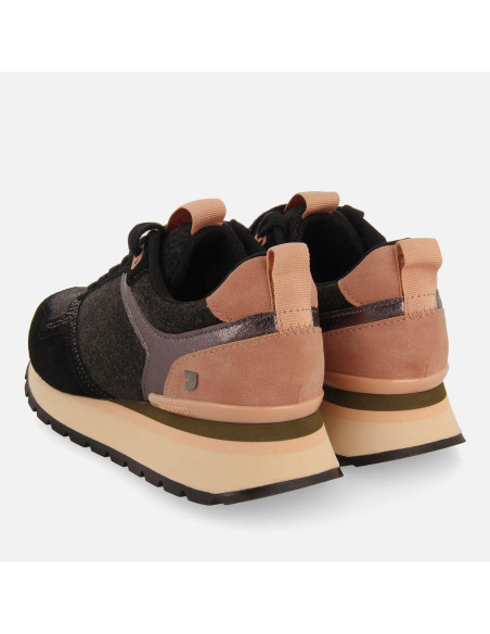 GIOSEPPO - Deportivo negro combinado 73712