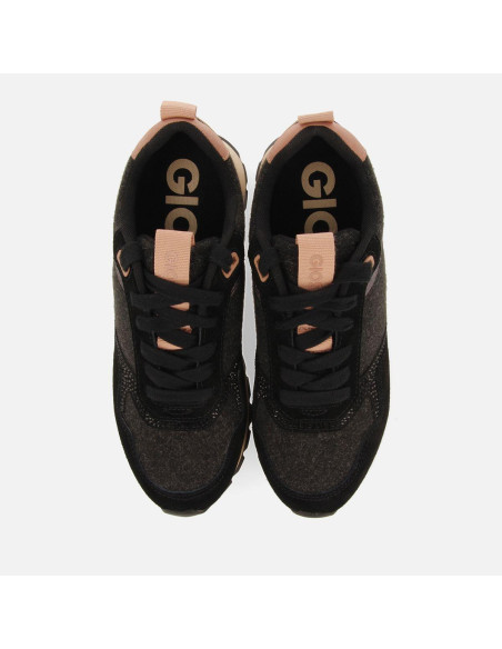 GIOSEPPO - Deportivo negro combinado 73712