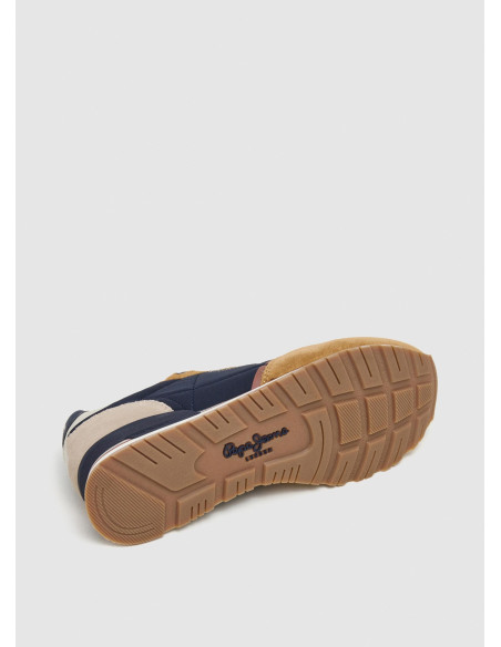 Deportiva running nylon hombre combinada - PEPE JEANS PMS40029 - marino