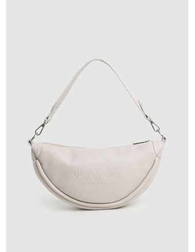 PEPE JEANS - Bolso beig media luna - PL031632