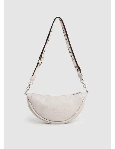 PEPE JEANS - Bolso beig media luna - PL031632