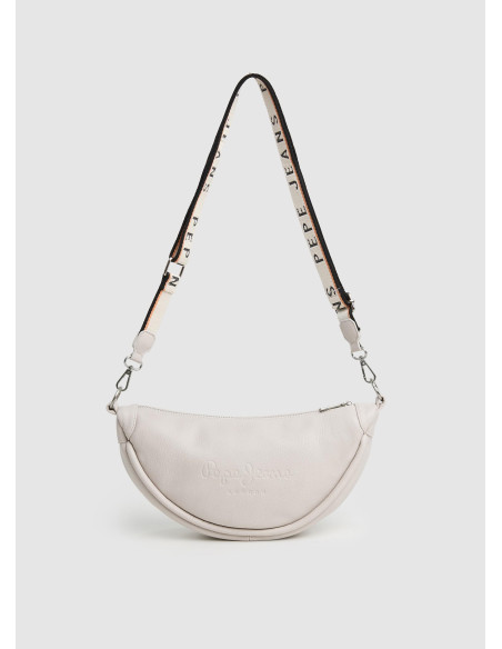 PEPE JEANS - Bolso beig media luna - PL031632