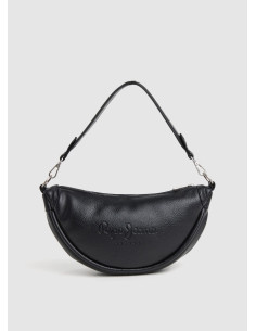 PEPE JEANS - Bolso negro media luna - PL031632