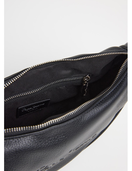 PEPE JEANS - Bolso negro media luna - PL031632