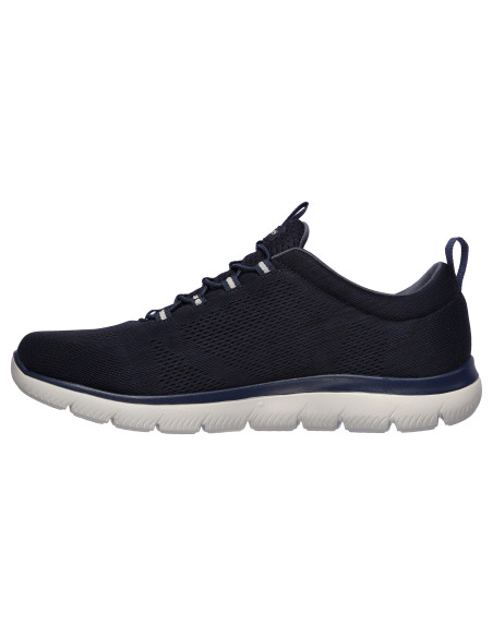 Zapatilla deportiva slip-on cordón elastico - SKECHERS 232186 - negro