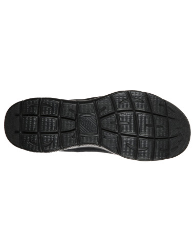 Zapatilla deportiva slip-on cordón elastico - SKECHERS 232186 - TODO negro