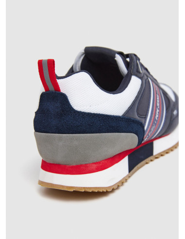 Deportiva running nylon hombre combinada - PEPE JEANS PMS40028 - marino