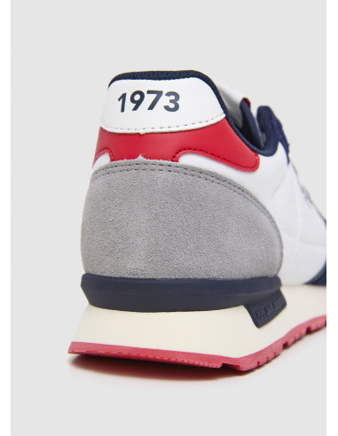 Deportiva running nylon hombre combinada - PEPE JEANS PMS40030 - blanco