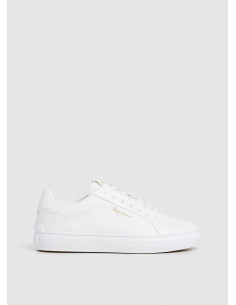 Zapatilla mujer canvas grabada - PEPE JEANS PLS00031 - blanco