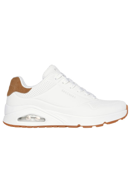 Deportivo camara aire hombre UNO - SKECHERS 183004 - blanco