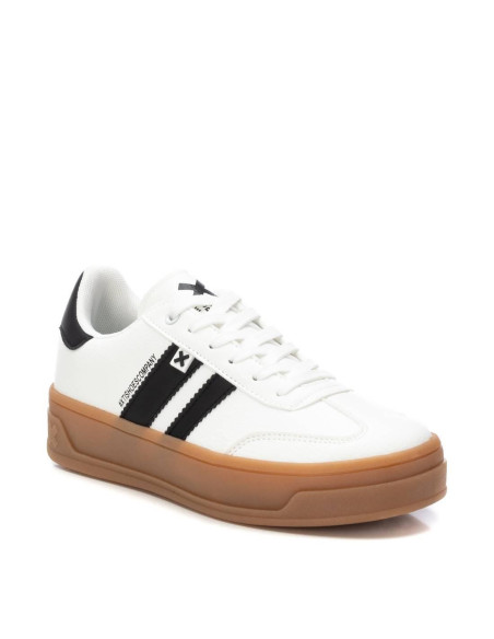 Canvas combinada rayas mujer piso doble - XTI 143645 - blanco