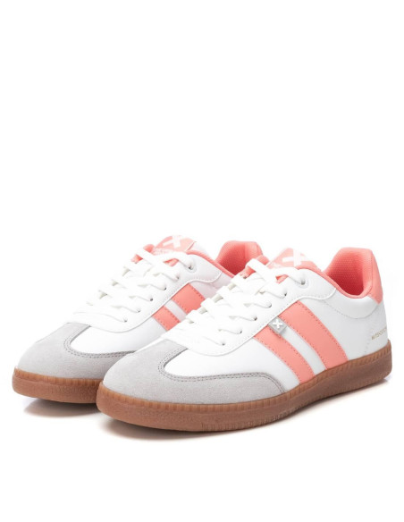 Canvas combinada rayas mujer piso caramelo - XTI 143485 - blanco