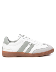 Canvas combinada rayas mujer piso caramelo - XTI 143485 - blanco