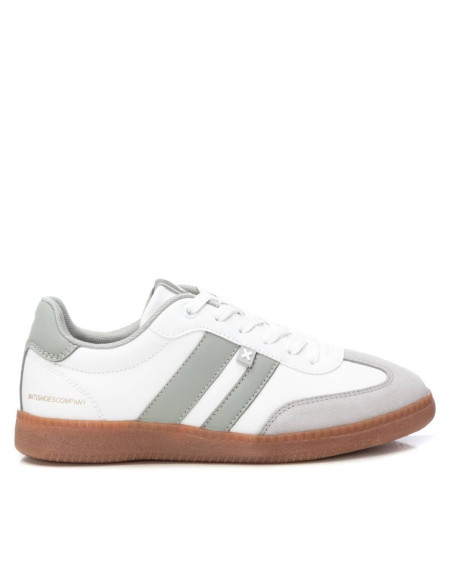 Canvas combinada rayas mujer piso caramelo - XTI 143485 - blanco