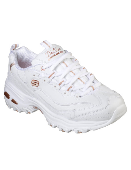Deportivo D´lites mujer cordon - SKECHERS 11931 - blanco