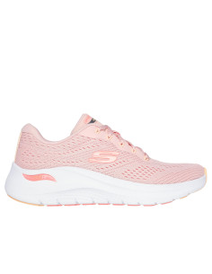 Zapatilla deportiva cordones textil ARCHFIT - SKECHERS 150051 - rosa