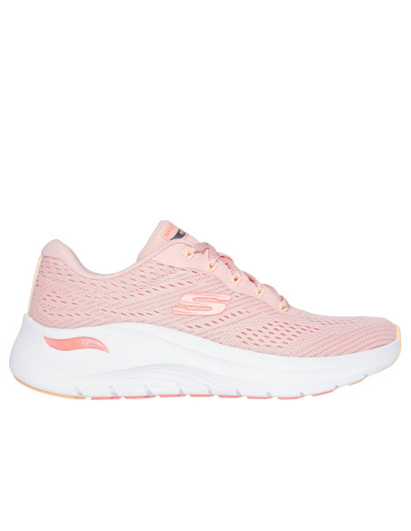 Zapatilla deportiva cordones textil ARCHFIT - SKECHERS 150051 - rosa