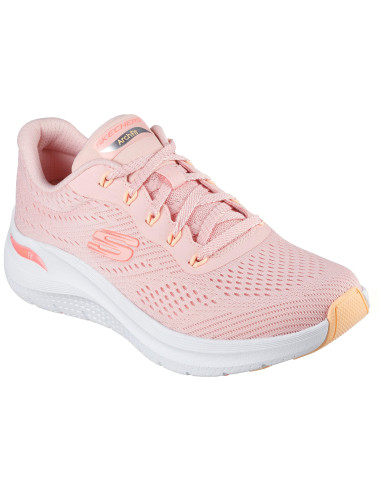 Zapatilla deportiva cordones textil ARCHFIT - SKECHERS 150051 - rosa