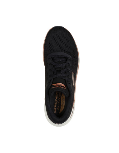 Zapatilla deportiva cordones textil  ARCHFIT - SKECHERS 150067 - negro