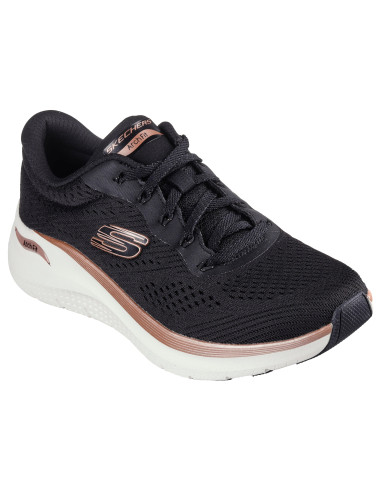 Zapatilla deportiva cordones textil  ARCHFIT - SKECHERS 150067 - negro