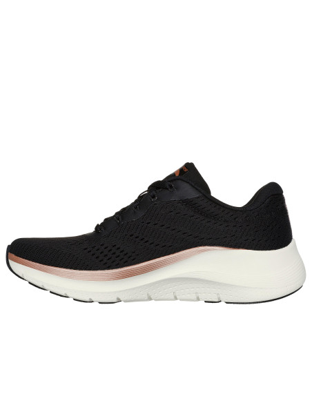 Zapatilla deportiva cordones textil  ARCHFIT - SKECHERS 150067 - negro
